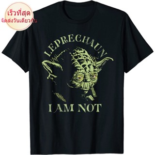 เสื้อยืดคอวีผู้ชาย Star Wars Yoda Leprechaun I Am Not St. Patricks Day T-Shirt men เสื้อ ยืด ผู้ชาย คอกลม โอS-5XL