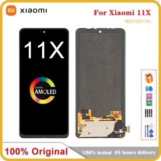 หน้าจอสัมผัส LCD 6.67 นิ้ว สําหรับ Xiaomi Mi 11i Mi11 X Mi 11X M2011K2C M2011K2G Xiaomi Mi 11X Pro