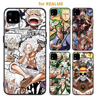 เคสบ Realme Narzo 50 50A 50i 20 30A Prime PRO 4G 5G นิ่ม ลาย One Piece LUFFY สําหรั