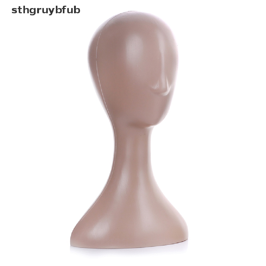 STHB หญิงพลาสติกบทคัดย่อ Mannequin รุ่นสําหรับวิกผมหมวกขาตั้งผู้ถือ TH - รูปที่ 5