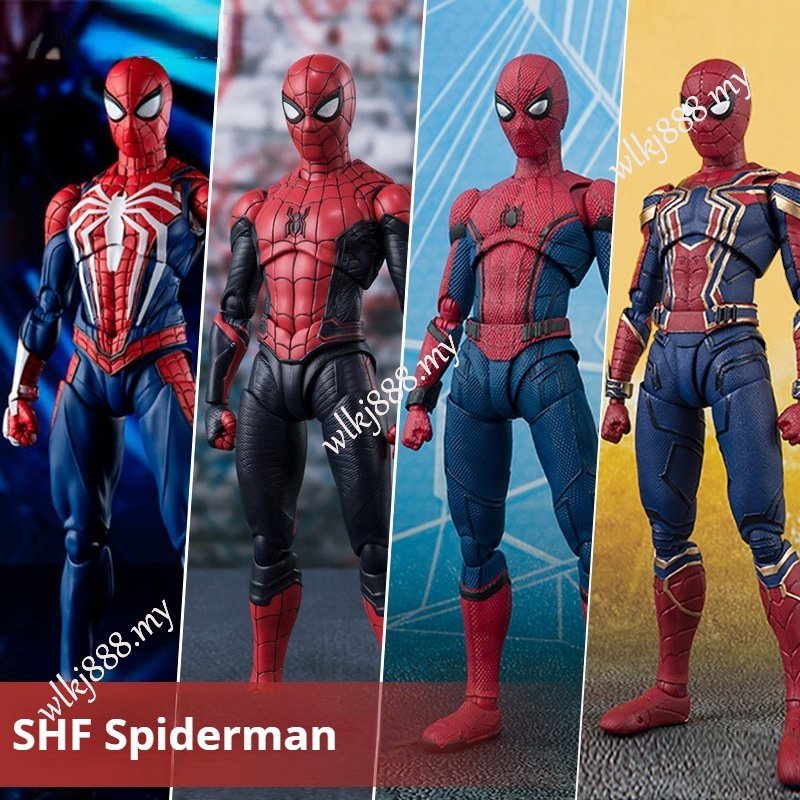 Marvel Action Figures Spider Man High Quality Multi Accessories Movable Model Collection Gifts