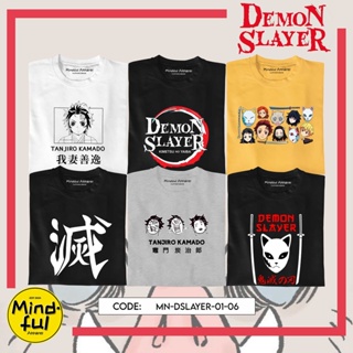 KIMETSU NO YAIBA DEMON SLAYER MINI GRAPHIC TEES PRINTS | MINDFUL APPAREL TSHIRT_02