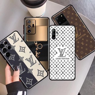 เคสโทรศัพท์มือถือ ซิลิโคน TPU กันกระแทก ลายโลโก้ LV แฟชั่น สําหรับ Samsung A23 A31 A32 4G A42 5G A73