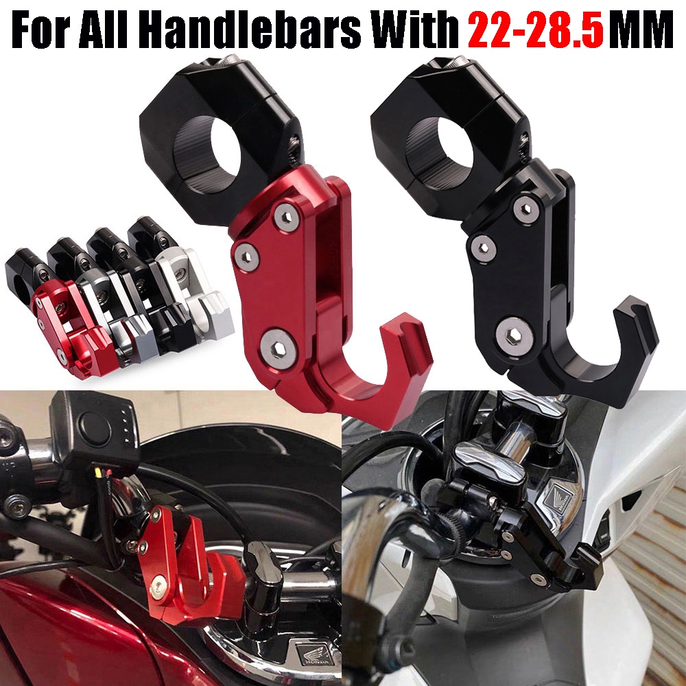ที่แขวนของ pcx FOR HONDA PCX125 PCX150 PCX160 PCX 150 160 125 ตะขอแขวนของ ตะขอแขวนหมวกกันน็อค 22 มม.ตะขอแขวนของ ตะขอแขวนของมอเตอร์ไซค์