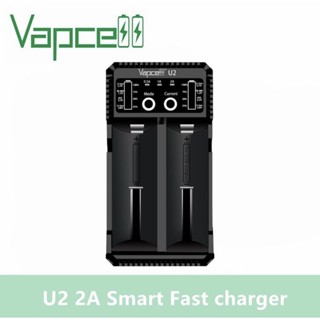 Vapcell U2 เครื่องชาร์จถ่านอัจฉริยะ ชาร์จถ่านได้หลายขนาด ถ่าน