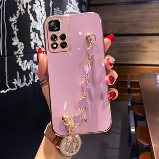 เคส Redmi Note 10 11 Pro Plus 11s 10s เคสโทรศัพท์ TPU นิ่ม กันกระแทก หรูหรา ชุบไฟฟ้า