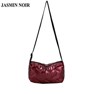 Jasmin NOIR กระเป๋าสะพายข้าง ลายหมอน เรียบง่าย สําหรับผู้หญิง