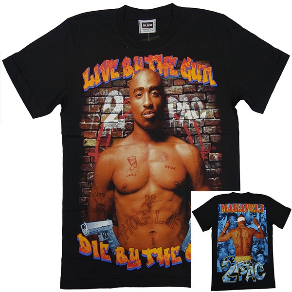 พร้อมส่ง TUPAC T SHIRT- SINGING MAKAVELI SHIRT 2PAC SHIRT
