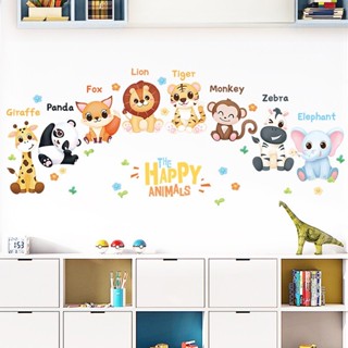 【Zooyoo】สติกเกอร์ ลายการ์ตูนสัตว์ ขนาดเล็ก สําหรับติดตกแต่งผ…