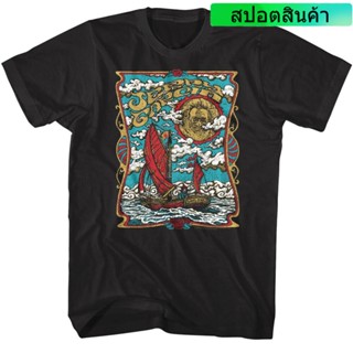 [S-5XL] เสื้อยืด พิมพ์ลาย Jerry Garcia Sans Souci Sail Boat สําหรับผู้ชาย