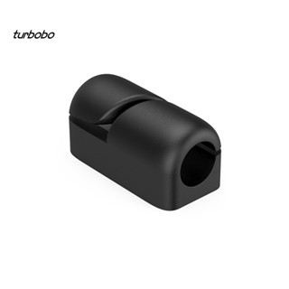 Turbobo คลิปซิลิโคน มีกาวในตัว แบบพกพา สําหรับจัดเก็บสายเคเบิ้ล USB สํานักงาน