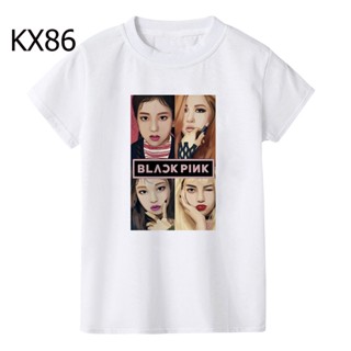 Blackpink Girls Fashion Shirt Kill This Love T Shirt Lisa Jisoo Jennie Rose Tshirt Comfortable to Wear Durable Harajuku