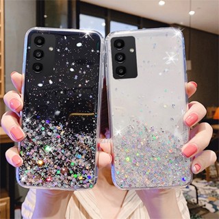 พร้อมส่ง เคสป้องกันโทรศัพท์มือถือ TPU แบบนิ่ม ลายกากเพชร กันกระแทก สําหรับ Samsung Galaxy A54 A34 A14 5G 4G