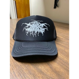 Darkthrone ถังขยะโลหะ สีดํา สไตล์พังก์