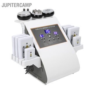 JUPITERCAMP เครื่องสลายไขมันมัลติฟังก์ชั่น 6 in 1 เครื่องกำจัดเซลลูไลท์ RF Body Slimming Machine 110‑240V