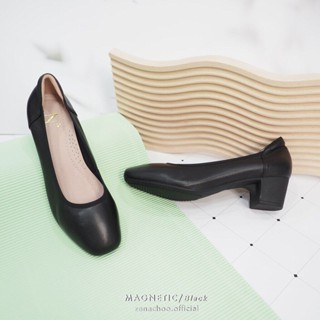 ทรงปกติ:เปลี่ยนไซส์ได้-ไม่รับคืน:: Zenachoo Magnetic Shoes สูง 2นิ้ว สีดำ รองเท้าสุขภาพ แม่เหล็กนวตกรรมญี่ปุ่น ขายดี ...