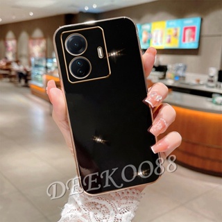 เคสโทรศัพท์มือถือชุบไฟฟ้า ขอบตรง ป้องกัน ปิดด้านหลัง สําหรับ Realme C55 4G 10 Pro 5G Coca-Cola Edition 2023 RealmeC55