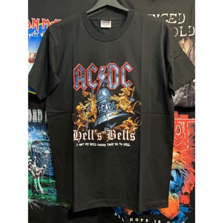 [S-5XL] AC004 เสื้อวงร็อค ACDC เอซีดีซี เสื้อวง เสื้อยืดเอซีดีซี เสื้อวินเทจ