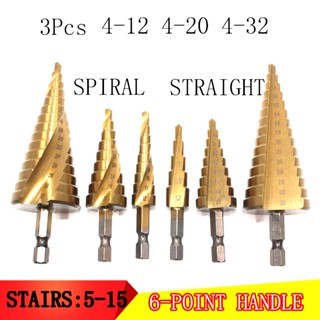 ดอกสว่านเกลียว 1/4 HSS โลหะ ทรงหกเหลี่ยม อเนกประสงค์ DIY