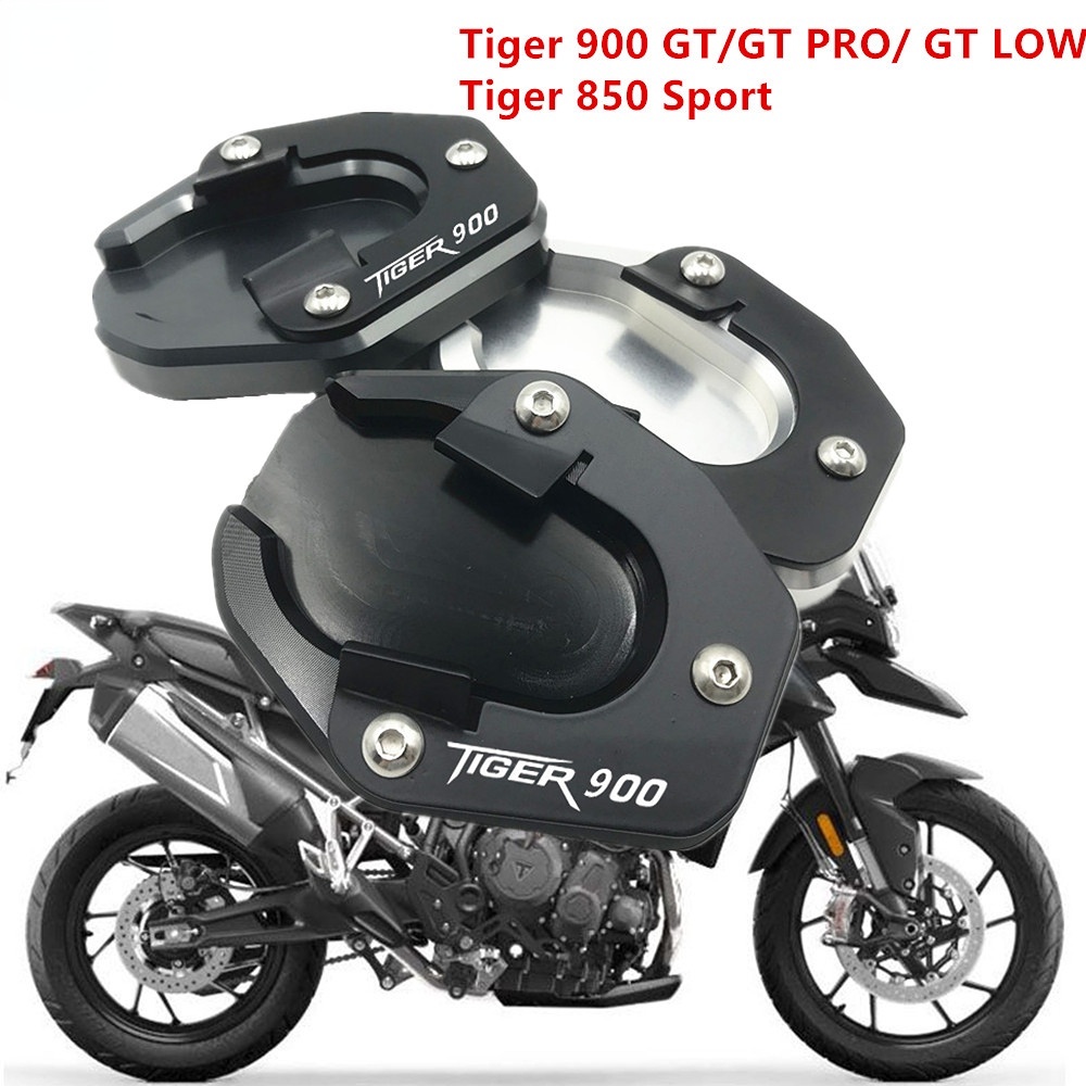 Tiger 900GT แผ่นต่อขยายขาตั้งด้านข้าง สําหรับ TRIUMPH Tiger 900 GT T900 GT Pro Tiger 850 Sport 2020 