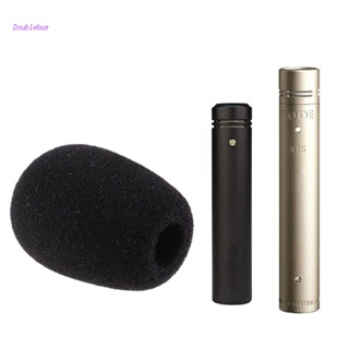 Doublebuy Sponge Windshield Microphone Windscreen Mic Foam Cover for RODE M5 NT5 NT6 NT55 Noise Reduction