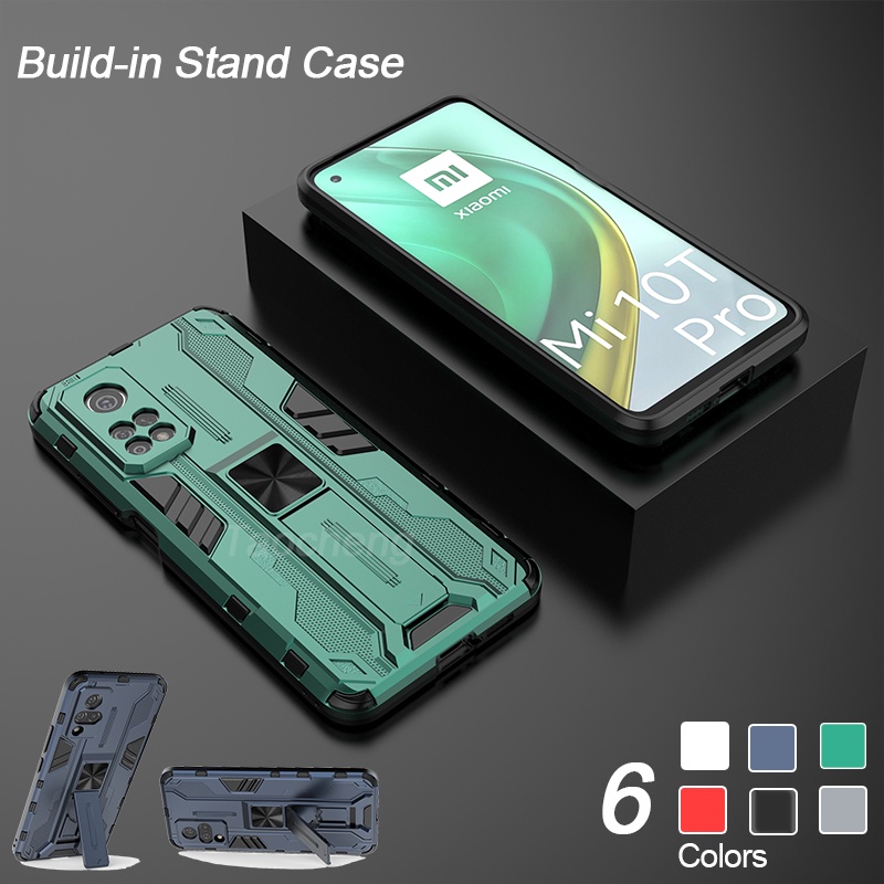 เคสโทรศัพท์กันกระแทกซิลิโคนสำหรับ Case For Xiaomi Mi 10T Pro 5G 10TPro Phone Case Shockproof Bumper Back Cover Hard Iron Armor TPU Casing