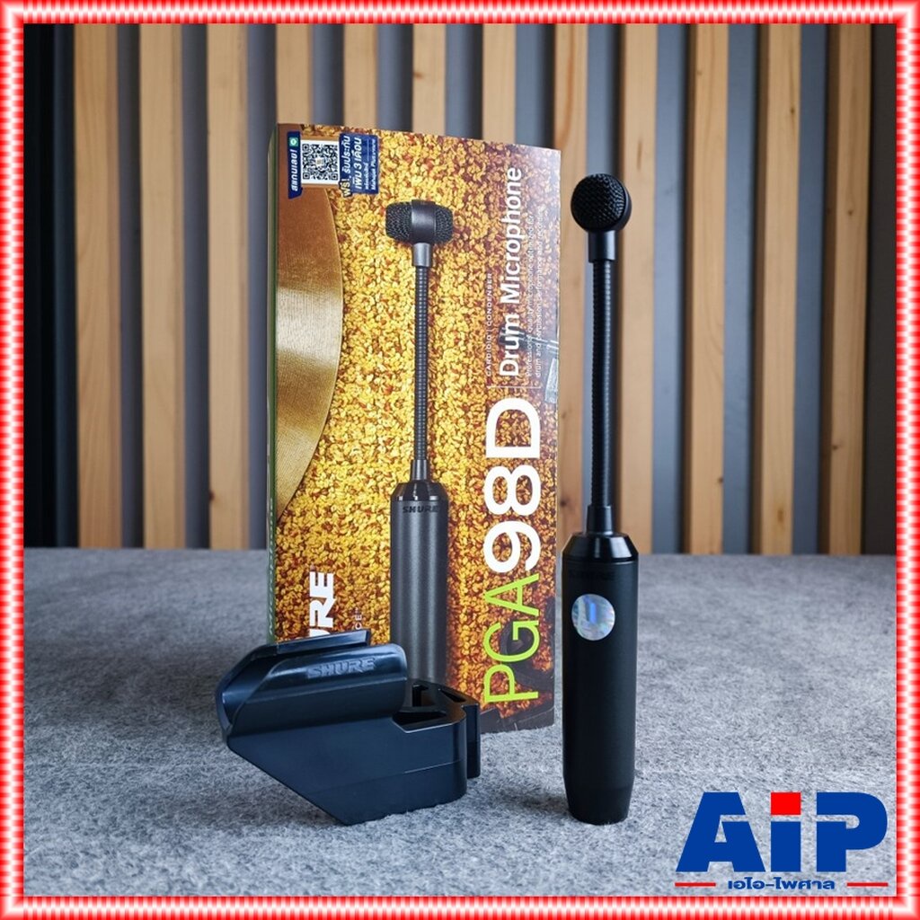SHURE PGA-98D-LC ไมค์เครื่องดนตรี ไมโครโฟน ไมค์ MIC ไมค์สำหรับเครื่องดนตรี PGA 98D LC ไมค์SHURE เอไอ