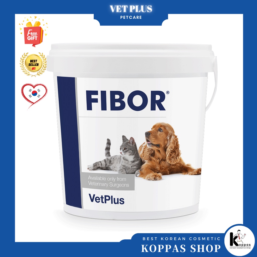 [VetPlus] FIBOR for Dogs and Cats 500g  ไฟบอร์ อาหารเสริมไฟเบอร์สำหรับสุนัขและแมว แมวท้องผูก สุนัขท้องผูก อาหารเสริมขับก้อนขน fiberแมว fiberสุนัข