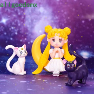 Allgoods ตุ๊กตาแมว Sailor Moon น่ารักสําหรับตกแต่งบ้านของเล่น