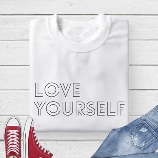 LOVE YOURSELF MINIMALIST TYPO GRAPHY SHIRT customized_03