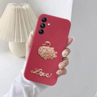 เคสโทรศัพท์มือถือ ซิลิโคนนิ่ม หรูหรา สําหรับ Samsung Galaxy A34 A54 5G A54 A34 5G