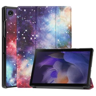 เคสแท็บเล็ตหนัง PU สําหรับ Samsung Galaxy Tab A8 X205 X200