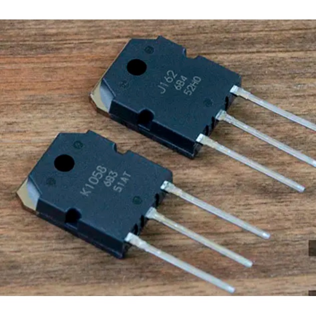((1 คู่) 2SK1058 2SJ162 K1058 J162 TO-3P