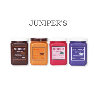 Juniper Sundae Topping ไซรัปท็อปปิ้ง มีให้เลือก 4 รสชาติ ขนาด 1.2Kg