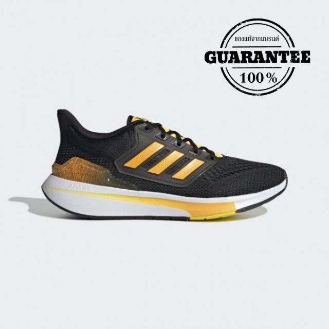 (SALE)adidas RUNNING EQ21 Run Shoes ผู้ชาย สีดำ GZ4082