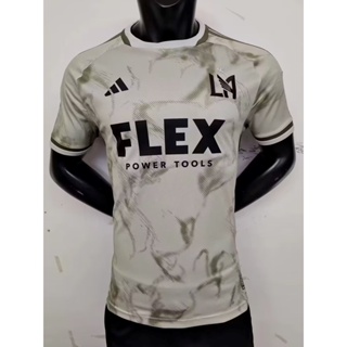 เสื้อกีฬาแขนสั้น ลายทีมชาติฟุตบอล Los Angeles FC 2324 ชุดเยือน