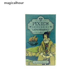 magicalhour^^ 1 Box Pixies Astounding Lenormand Oracle Cards Leisure Party Table Game Tarot *new