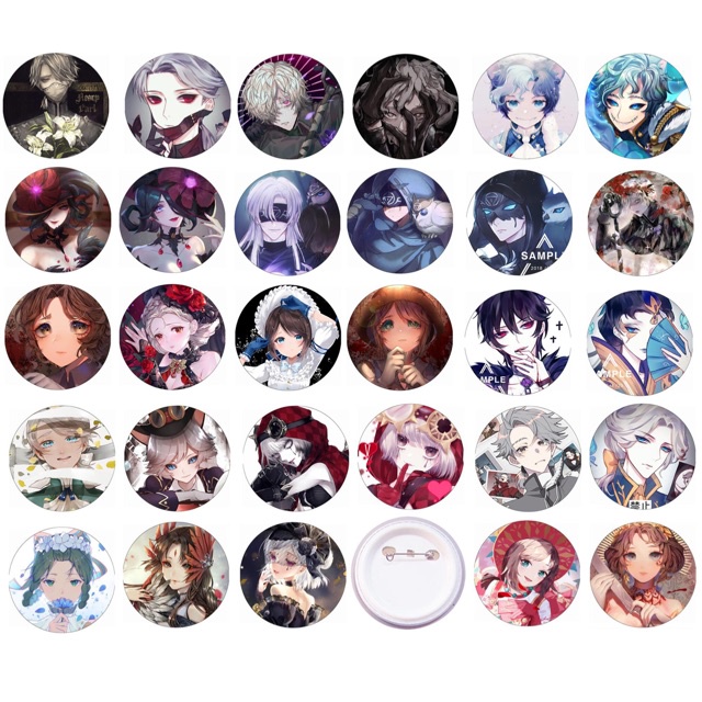Combo 3 รุ่นต่างๆของ Game ldentity V badges