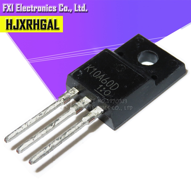 10 ชิ้น K10A60D TK10A60D FET หลอดใหม่直插