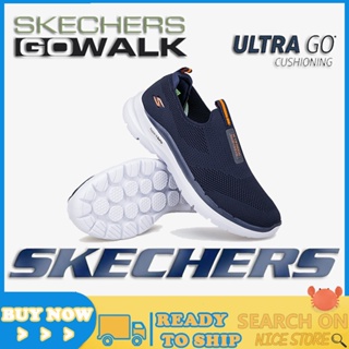 พร้อมส่ง Skechers_Go-Walk รองเท้าผ้าใบลําลอง ระบายอากาศ เหมาะกับการวิ่ง เล่นกีฬา สําหรับผู้ชาย