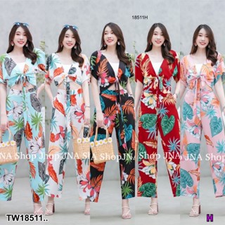 ส่งไว 💗พร้อมส่ง set เสื้อผูกโบว์หน้า  + กางเกงขายาวลายใบไม้ เดรสสั้น เดรสยาว ชุดไปทะเล ชุดเซ็ต ทำงาน ออกงาน สไตล์เกาหลี