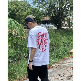 เสื้อยืดแขนสั้นลําลอง พิมพ์ลาย Dont Cry monogram สําหรับผู้ชาย และผู้หญิง