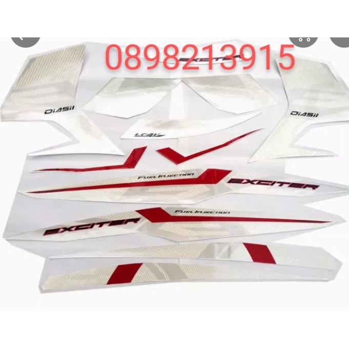 ชุดแสตมป์สี Exciter 150 ปี 2016