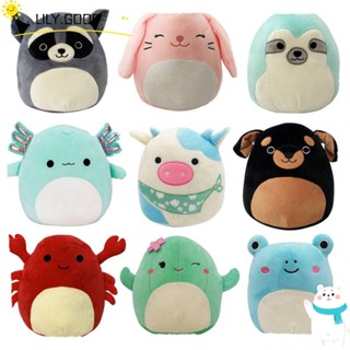 Lily หมอนตุ๊กตานุ่ม รูปการ์ตูนสัตว์ Squishmallow ขนาด 20-25 ซม. สําหรับเด็ก