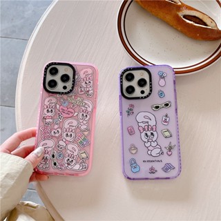 เคสโทรศัพท์มือถือซิลิโคน TPU ใส แบบนิ่ม ลายการ์ตูนกระต่าย High quality CaseTiFY You Got This Esther Kim สําหรับ iPhone 14 Pro Max 11 12 13 Pro Max XS Max 7 8 Plus