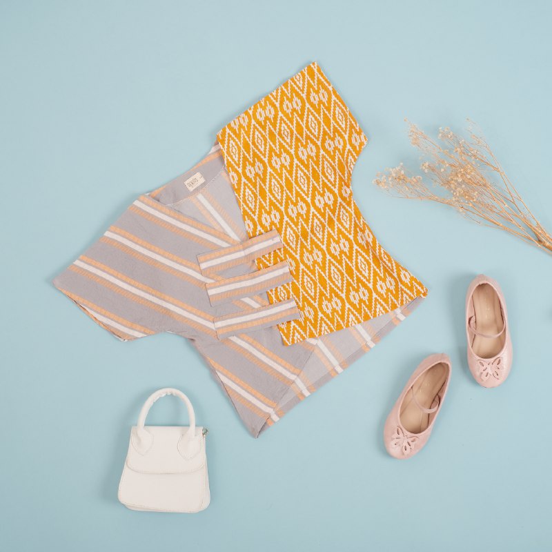 เสื้อบาติกเด็กผู้หญิง Bekids Hatch