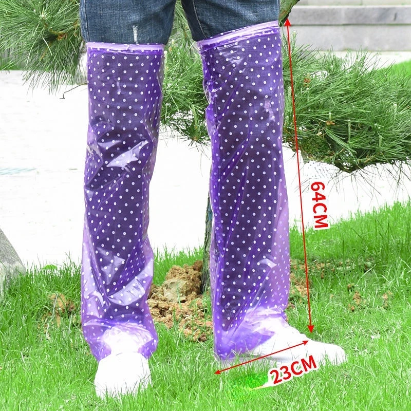 กางเกงกันฝนคลุมขาสำหรับรถจักรยานยนต์และจักรยานไฟฟ้า PVC thumbnail 4