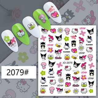 Kuromi nail enhancement sticker cartoon versatile cute ornaments Japanese 3D nail decoration sticker