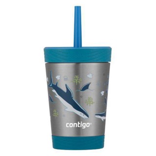 ขวดน้ำ แก้วน้ำดื่ม Contigo Stainless St upeel Spill-Proof Kids Tumbler