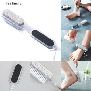 {FEEL} 4 in 1 Foot Brush Scrubber Feet Massage Scrub Brushes Remove Dead Skin Care {feelingly}